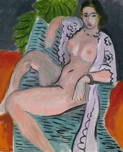 Draped Nude Henri Matisse
